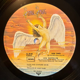 Led Zeppelin ‎– The Soundtrack From The Film The Song Remains The Same Doppel LP (NM) - schallplattenparadis