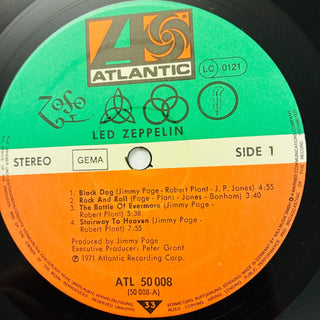 Led Zeppelin – Untitled LP mit OIS (VG+) - schallplattenparadis