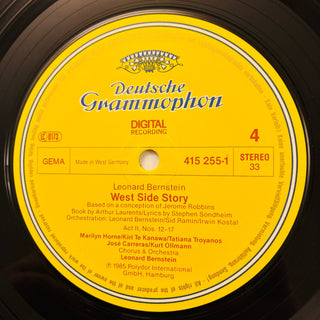 Leonard Bernstein – West Side Story Doppel LP (NM) - schallplattenparadis