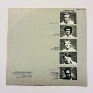 Level 42 ‎– Level 42 LP mit OIS (NM) - schallplattenparadis