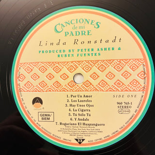 Linda Ronstadt ‎– Canciones De Mi Padre LP mit OIS (VG+) - schallplattenparadis