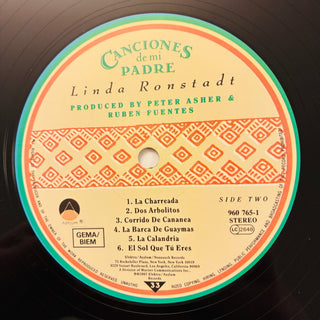 Linda Ronstadt ‎– Canciones De Mi Padre LP mit OIS (VG+) - schallplattenparadis