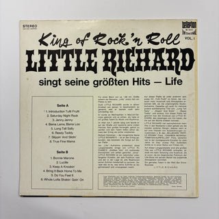 Little Richard ‎– King Of Rock'n Roll Little Richard Singt Seine Größten Hits - Life LP (NM) - schallplattenparadis