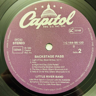 Little River Band – Backstage Pass Doppel LP (NM) - schallplattenparadis