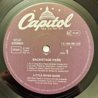 Little River Band – Backstage Pass Doppel LP (NM) - schallplattenparadis