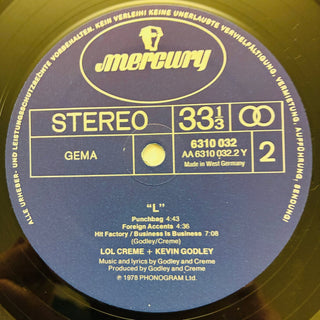 Lol Creme & Kevin Godley – L - LP (NM) - schallplattenparadis