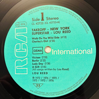 Lou Reed ‎– New York Superstar LP (NM) - schallplattenparadis
