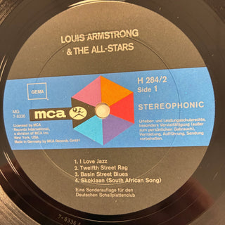 Louis Armstrong And The All Stars ‎– Louis Armstrong And The All Stars LP (NM) - schallplattenparadis
