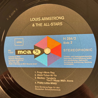 Louis Armstrong And The All Stars ‎– Louis Armstrong And The All Stars LP (NM) - schallplattenparadis