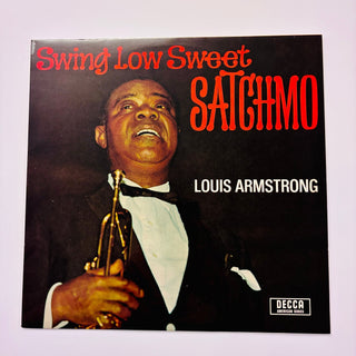 Louis Armstrong And The All Stars With The Sy Oliver Choir – Swing Low Sweet Satchmo LP (NM) - schallplattenparadis
