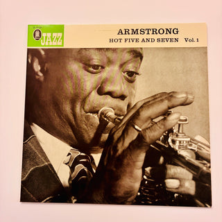 Louis Armstrong – Armstrong Hot Five And Seven Vol.1 LP (VG+) - schallplattenparadis
