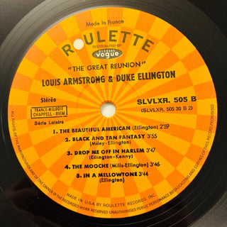 Louis Armstrong & Duke Ellington – The Great Reunion Doppel LP (NM) - schallplattenparadis
