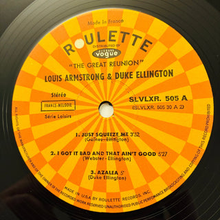 Louis Armstrong & Duke Ellington – The Great Reunion Doppel LP (NM) - schallplattenparadis
