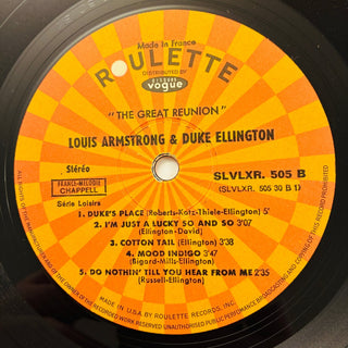 Louis Armstrong & Duke Ellington – The Great Reunion Doppel LP (NM) - schallplattenparadis