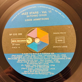 Louis Armstrong – Satchmo Sings 1949 - 1955 LP (NM) - schallplattenparadis