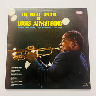 Louis Armstrong ‎– The Great Concert Of Louis Armstrong Doppel LP (NM) - schallplattenparadis