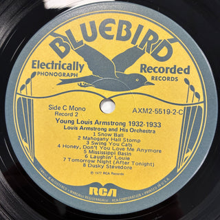 Louis Armstrong ‎– Young Louis Armstrong / 1932-1933 Doppel LP (NM) - schallplattenparadis