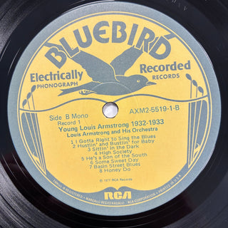 Louis Armstrong ‎– Young Louis Armstrong / 1932-1933 Doppel LP (NM) - schallplattenparadis