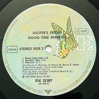 Lucifer's Friend ‎– Good Time Warrior LP mit OIS (VG+) - schallplattenparadis