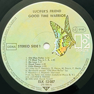 Lucifer's Friend ‎– Good Time Warrior LP mit OIS (VG+) - schallplattenparadis