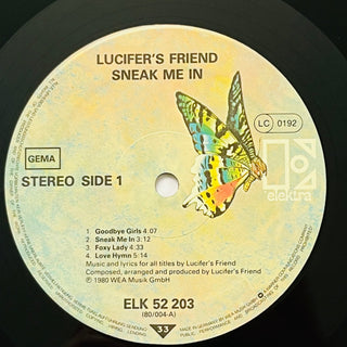 Lucifer's Friend ‎– Sneak Me In LP (NM) - schallplattenparadis