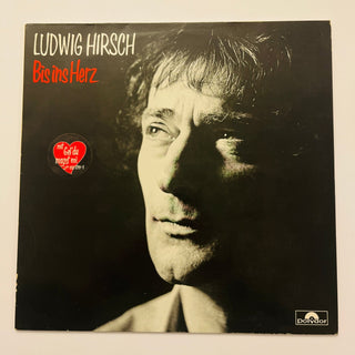 Ludwig Hirsch ‎– Bis Ins Herz LP mit OIS (NM) - schallplattenparadis