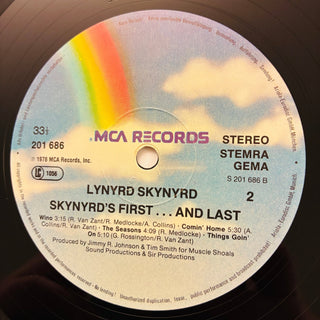 Lynyrd Skynyrd – Skynyrd's First And... Last LP (NM) - schallplattenparadis