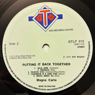Magna Carta – Putting It Back Together LP (VG+) - schallplattenparadis