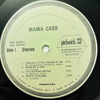 Mama Cass – Mama Cass LP (VG+) - schallplattenparadis