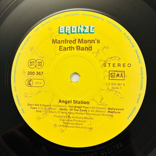 Manfred Mann's Earth Band – Angel Station LP (VG+) - schallplattenparadis