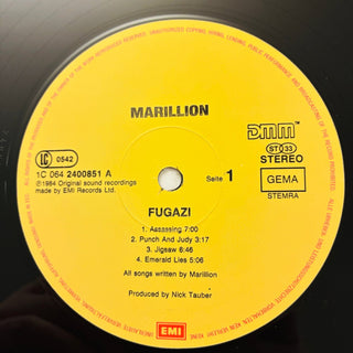 Marillion ‎– Fugazi LP (VG+) - schallplattenparadis
