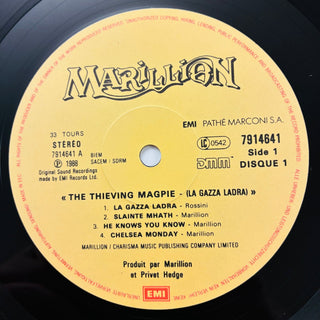 Marillion ‎– The Thieving Magpie (La Gazza Ladra) Doppel LP mit OIS (VG+) - schallplattenparadis