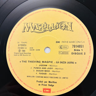 Marillion ‎– The Thieving Magpie (La Gazza Ladra) Doppel LP mit OIS (VG+) - schallplattenparadis