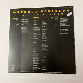 Maynard Ferguson ‎– Primal Scream LP (VG+) - schallplattenparadis