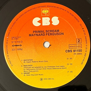 Maynard Ferguson ‎– Primal Scream LP (VG+) - schallplattenparadis