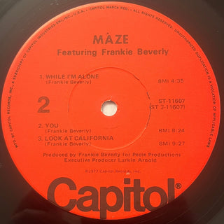 Maze Featuring Frankie Beverly – Maze Featuring Frankie Beverly LP (VG+) - schallplattenparadis