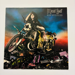 Meat Loaf ‎– Bad Attitude LP mit OIS (VG+) - schallplattenparadis