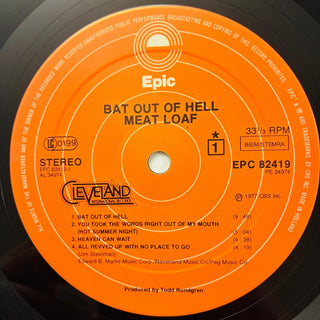 Meat Loaf – Bat Out Of Hell LP (NM) - schallplattenparadis