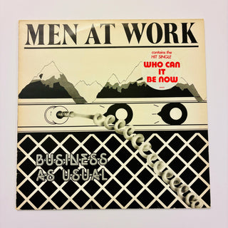 Men At Work ‎– Business As Usual LP mit OIS (NM) - schallplattenparadis