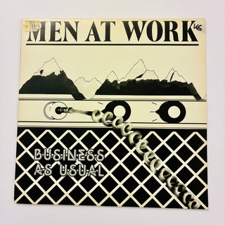 Men At Work ‎– Business As Usual LP mit OIS (NM) - schallplattenparadis