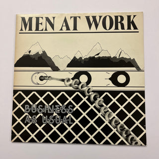 Men At Work ‎– Business As Usual LP mit OIS (NM) - schallplattenparadis