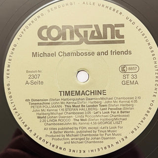 Michael Chambosse And Friends ‎– The Timemachine LP (VG+) - schallplattenparadis