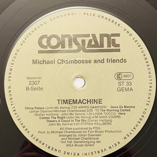 Michael Chambosse And Friends ‎– The Timemachine LP (VG+) - schallplattenparadis