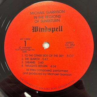 Michael Garrison ‎– In The Regions Of Sunreturn LP (NM) - schallplattenparadis
