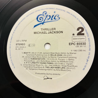 Michael Jackson – Thriller LP mit OIS (VG+) - schallplattenparadis