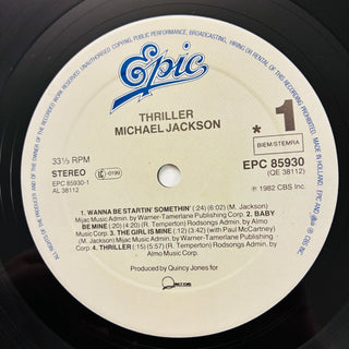 Michael Jackson – Thriller LP mit OIS (VG+) - schallplattenparadis