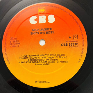 Mick Jagger – She's The Boss LP mit OIS (NM) - schallplattenparadis