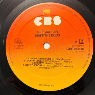 Mick Jagger ‎– She's The Boss LP mit OIS (VG+) - schallplattenparadis