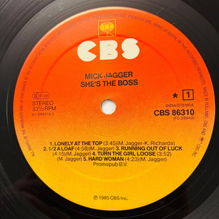 Mick Jagger ‎– She's The Boss LP mit OIS (VG+) - schallplattenparadis