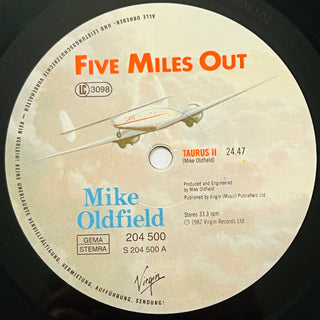 Mike Oldfield ‎– Five Miles Out LP (NM) - schallplattenparadis